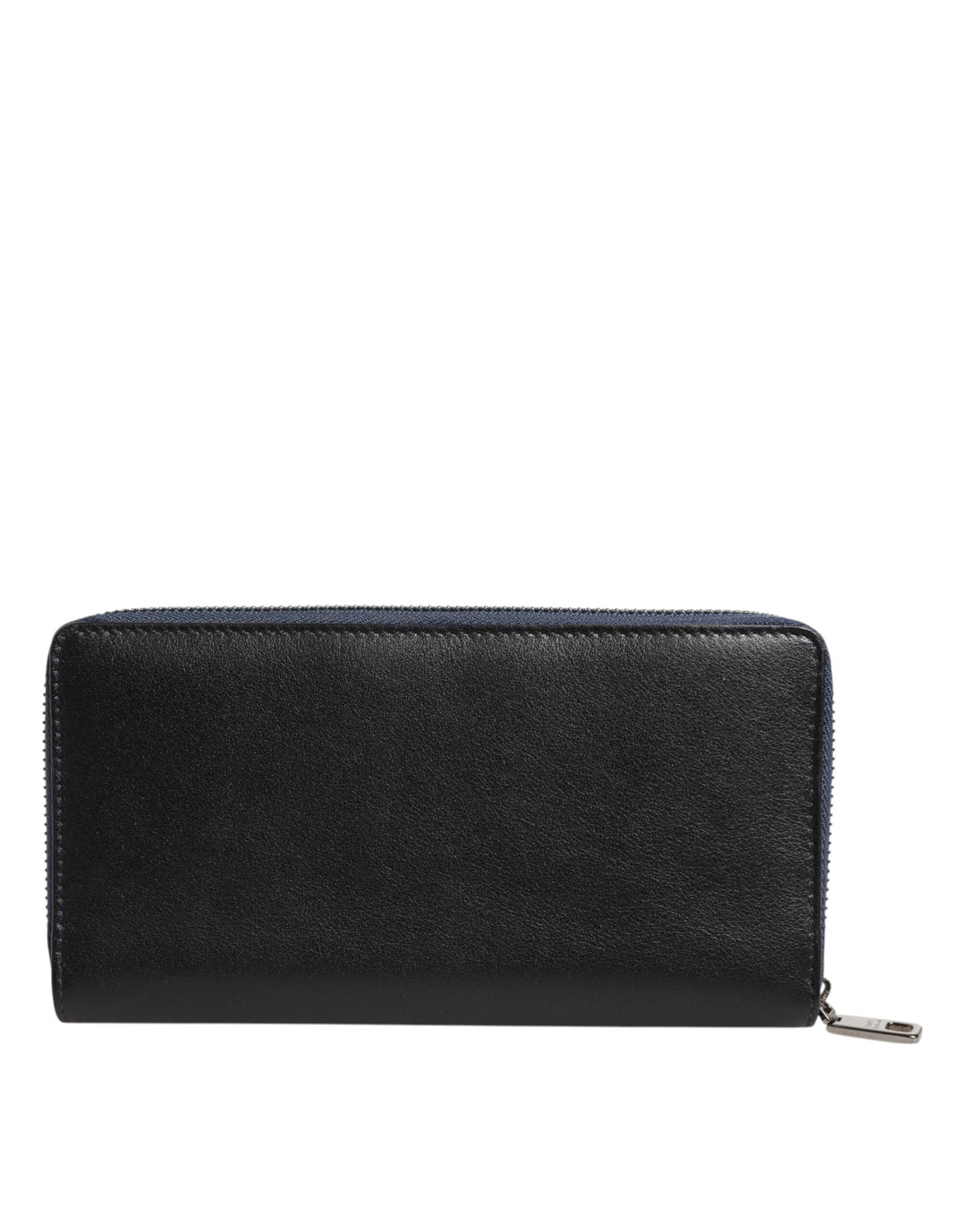 Dolce & Gabbana Black Blue Exotic Leather Men Continental Clutch Wallet