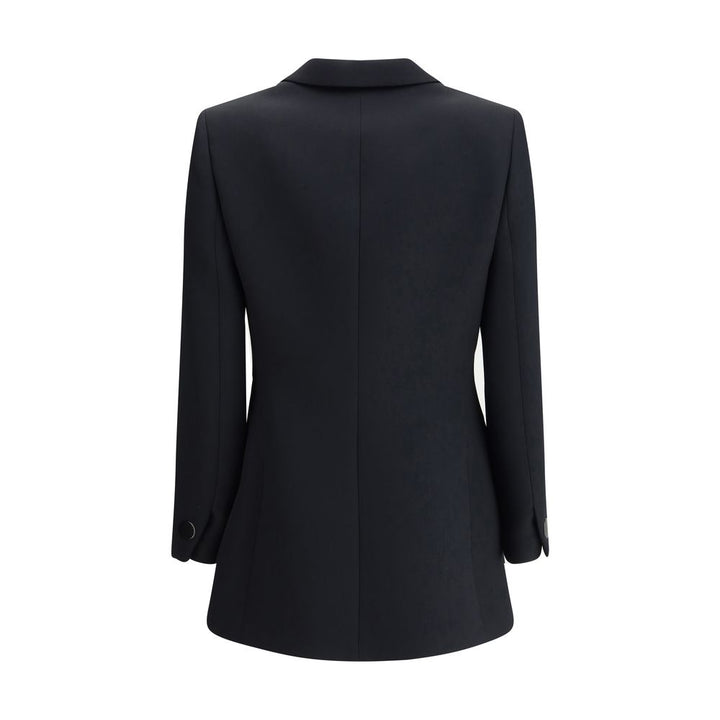 Giorgio Armani Black Polyester Blazer