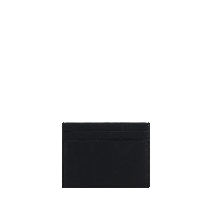 Saint Laurent Black Lamb Ovis Aries Aries Wallet