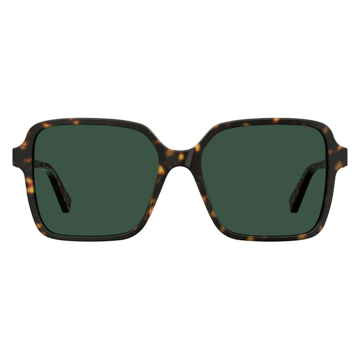 Love Moschino Brown Acetate Sunglasses