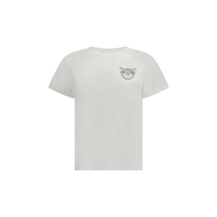 PINKO White Cotton T-Shirt
