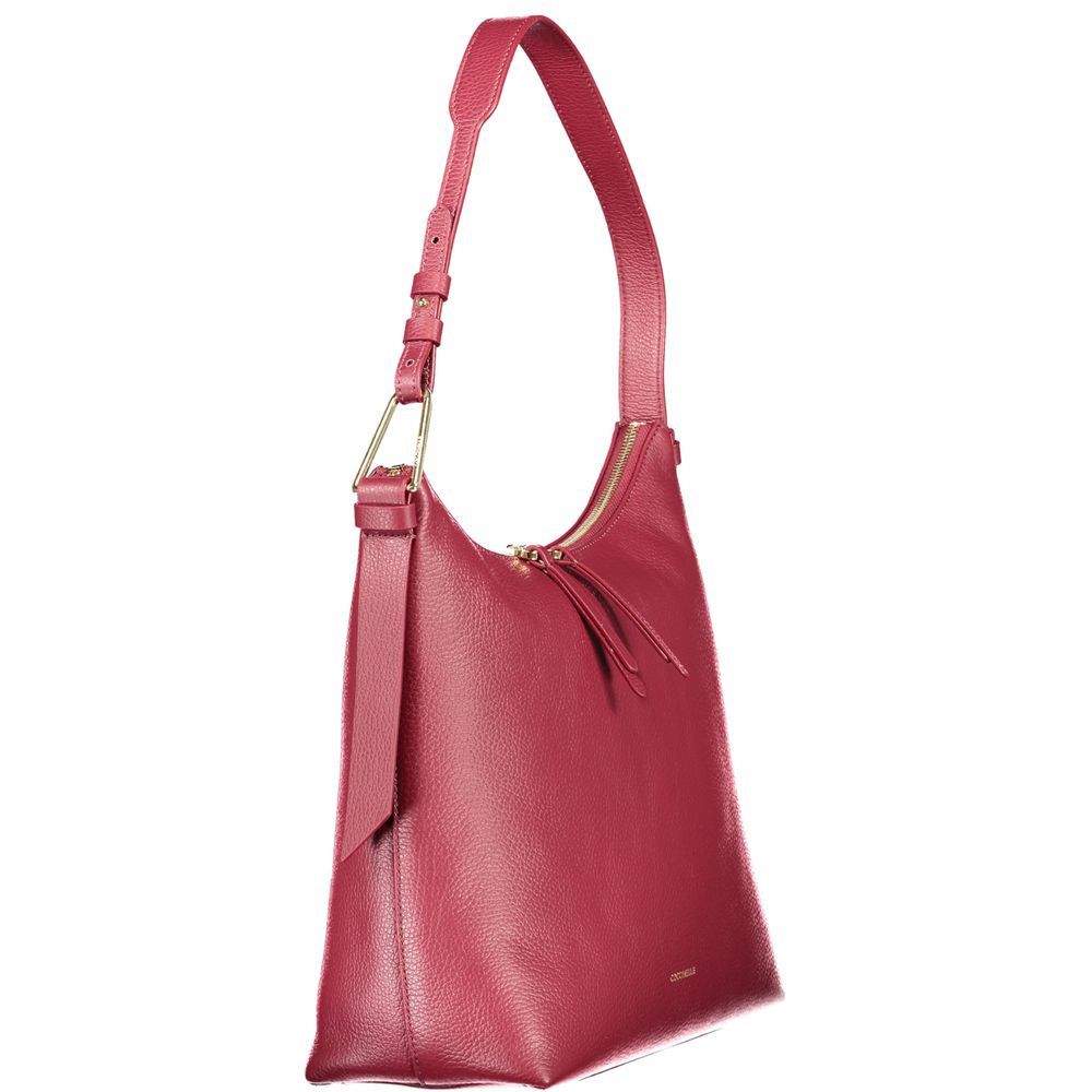 Coccinelle Purple Leather Women Handbag