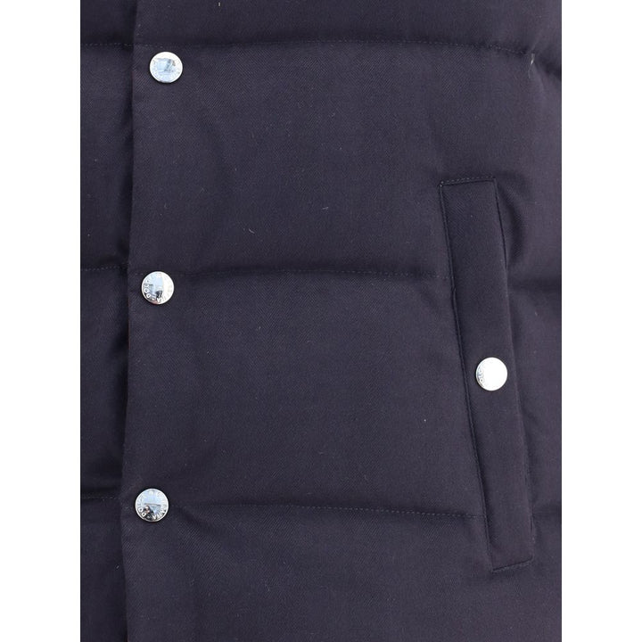 Dolce & Gabbana Blue Cotton Jackets And Coat