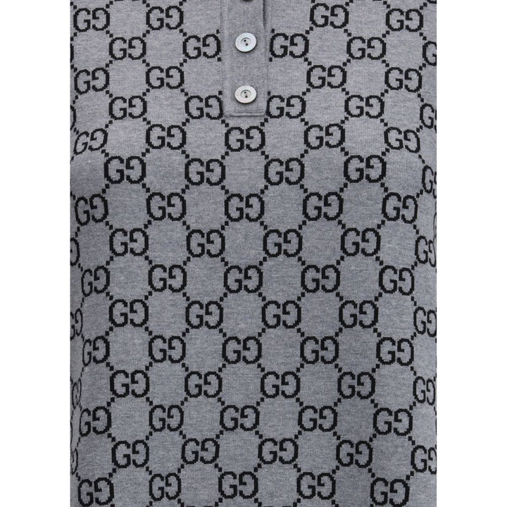 Gucci Gray Wool Casual Dress