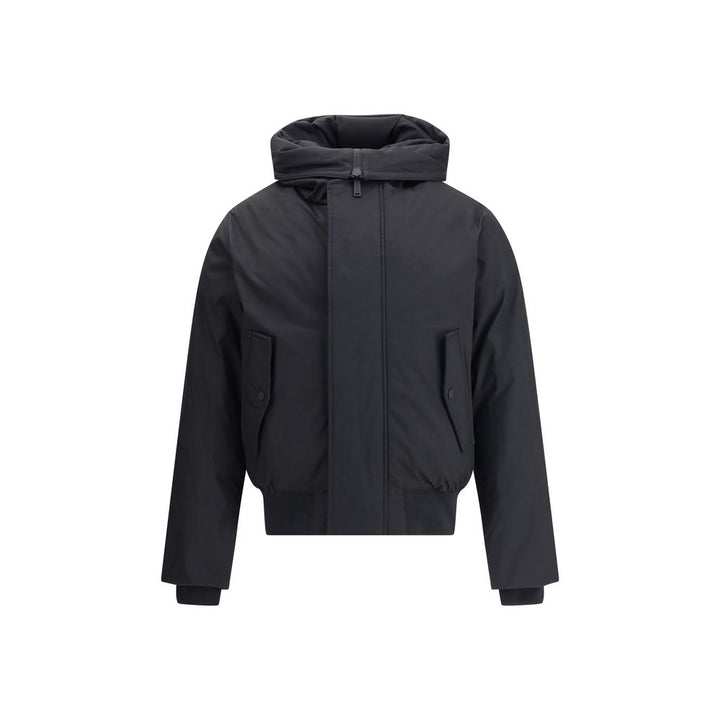 Dsquared² Black Polyester Bomber