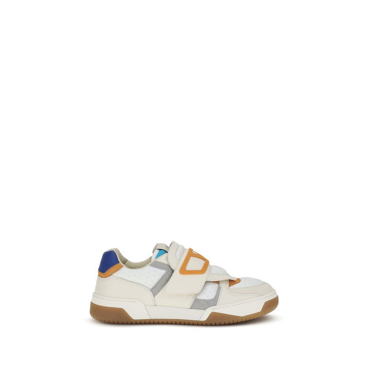 Valentino Garavani Multicolor Calf Leather Bos Taurus Athletic Sneakers