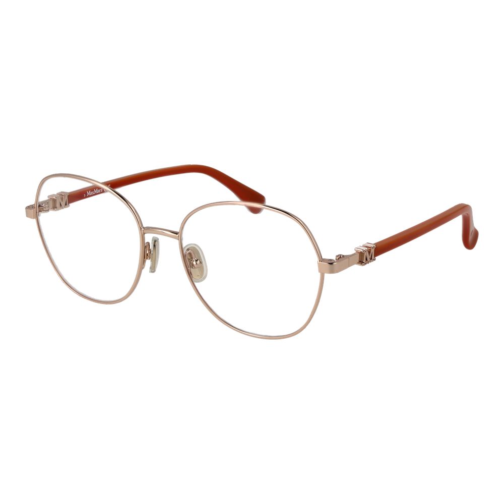 Max Mara Gold Metal Glasses Women\'s (Frames) Max Mara Rose Gold Metal Glasses Women main image 2