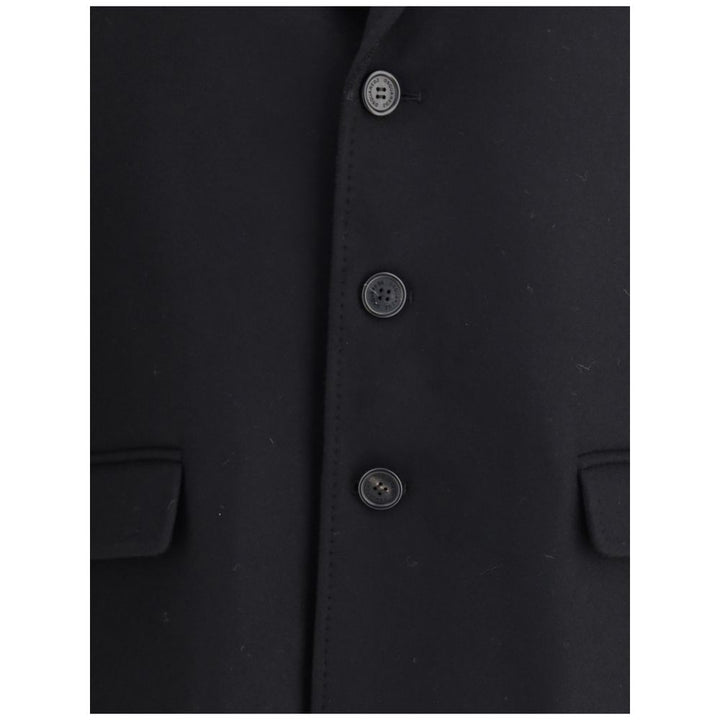 Dsquared² Black Wool Coat