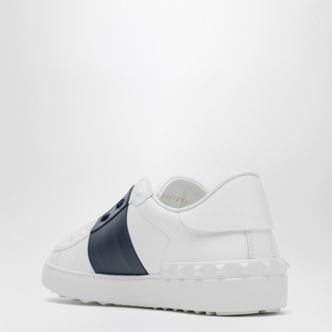 Valentino Garavani White/Dark blue Open sneaker