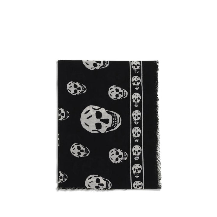 Alexander McQueen Black Modal Scarf