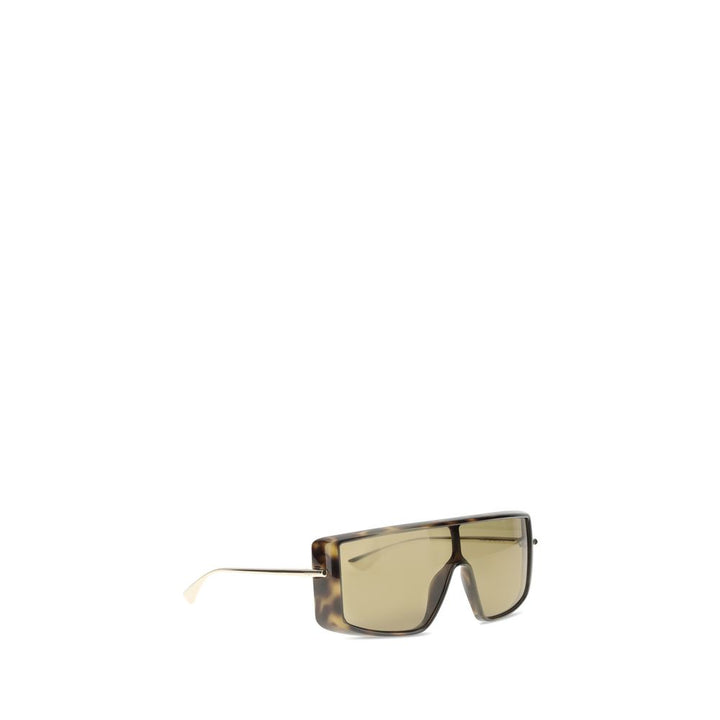 Alexander McQueen Brown Acetate Sunglasses
