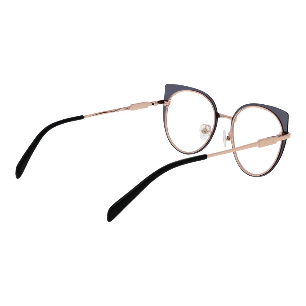 Emilio Pucci Rose Gold Metal Glasses (Frames)