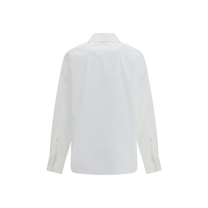 Alexander McQueen White Cotton Dress Shirt
