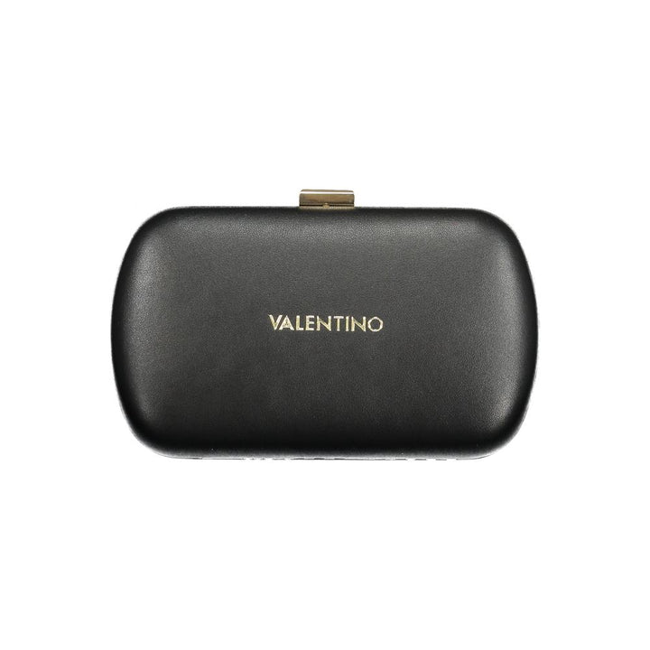 Mario Valentino Black Polyurethane Women Handbag