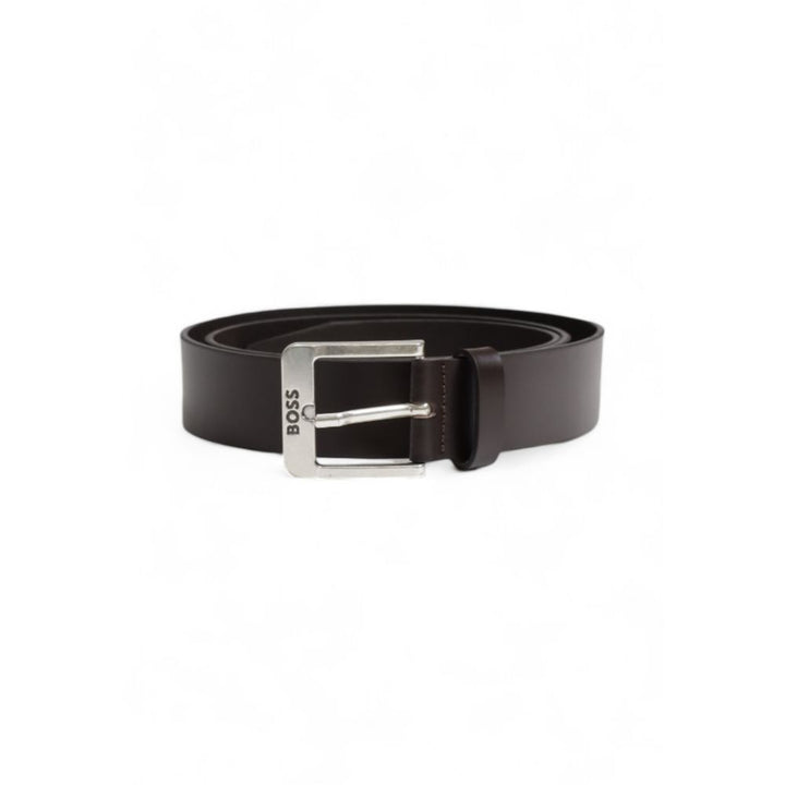 Hugo Boss Brown Leather Regular Belt