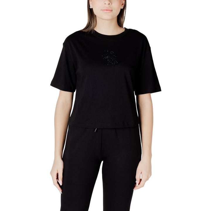 Armani Exchange Black Cotton Sportswear