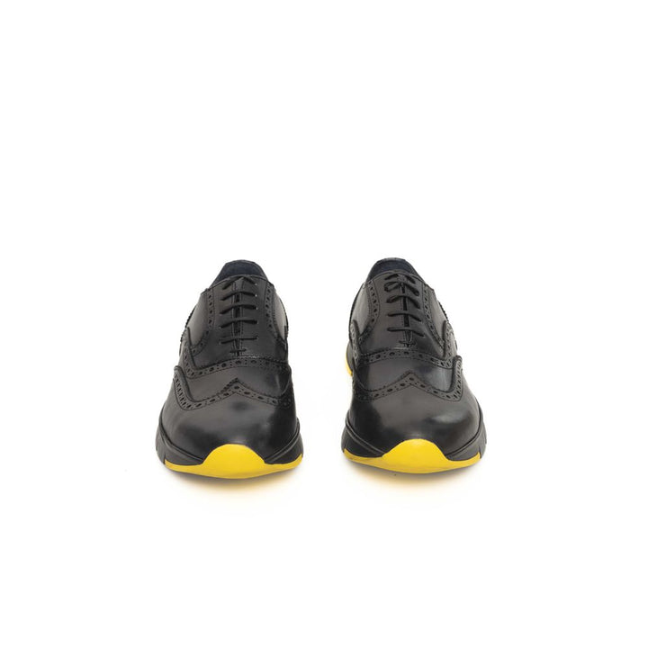 Cerruti 1881 Gray Cowhide Men's Oxford Shoe