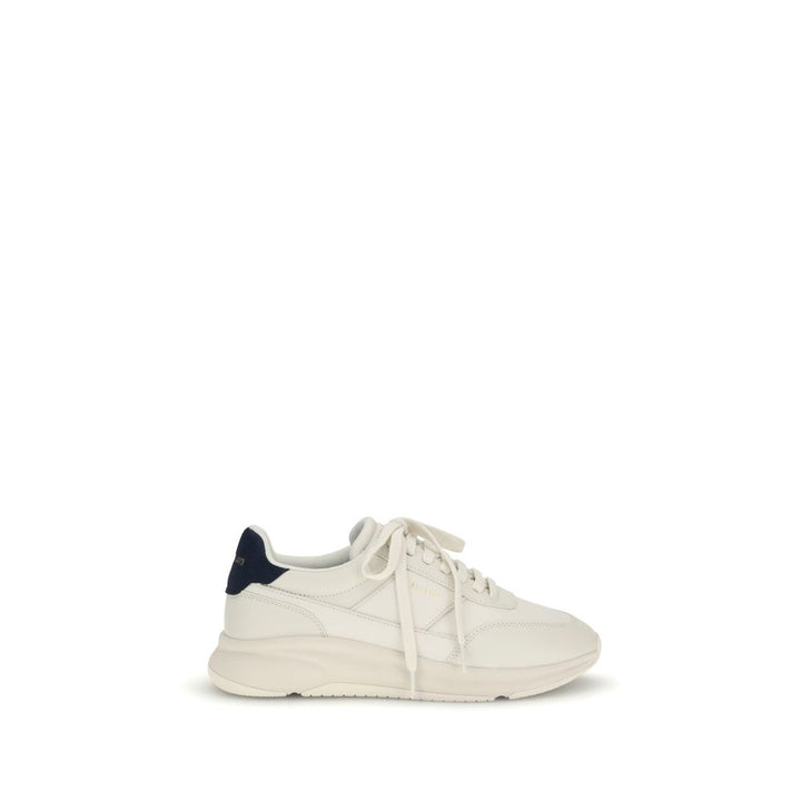 Axel Arigato White Calf Leather Bos Taurus Athletic Sneakers