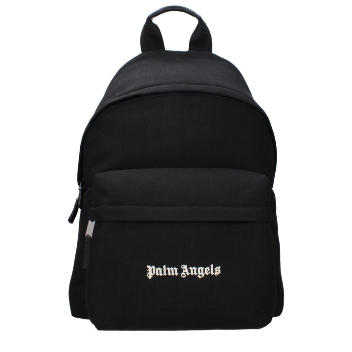 Palm Angels Black Fabric Backpack