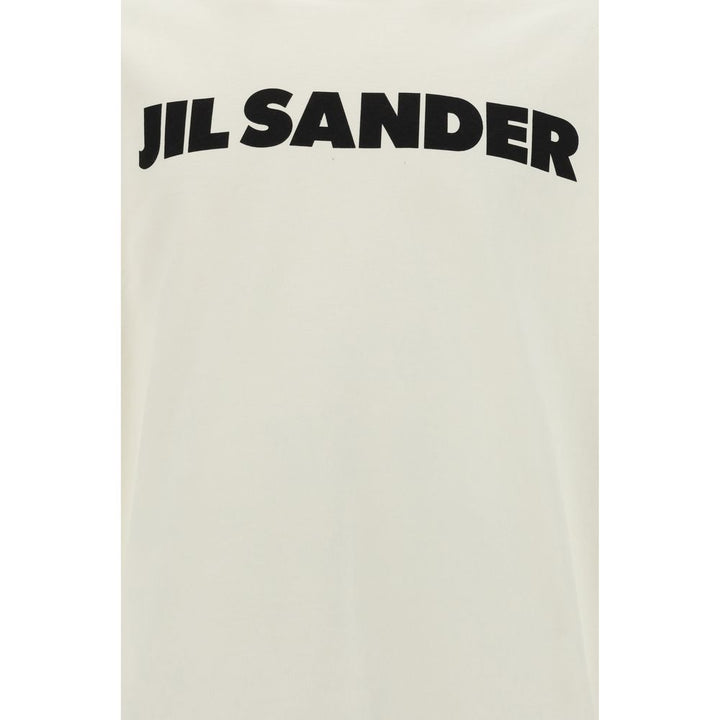 Jil Sander White Cotton T-Shirt