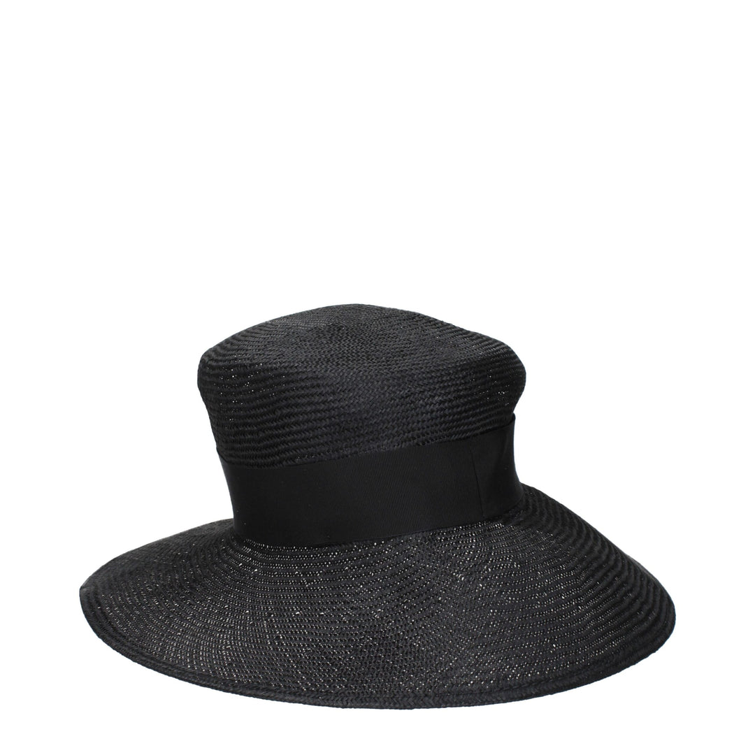 Max Mara Black Fibres Sunhat