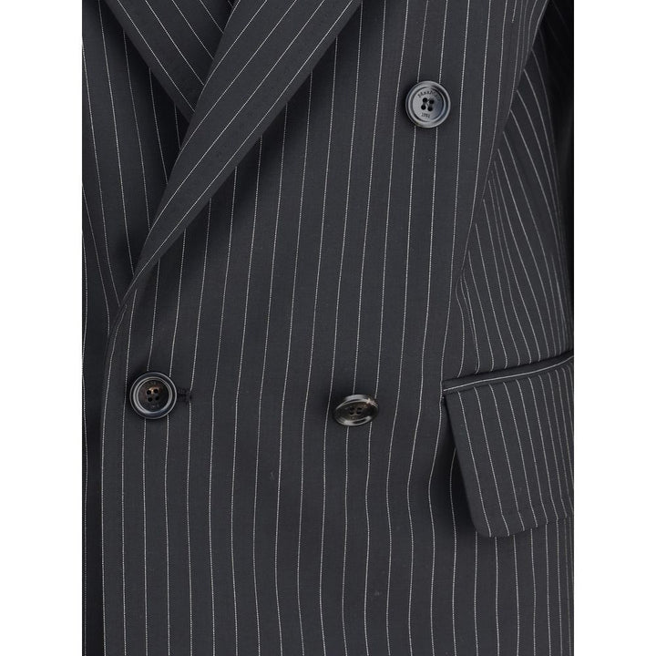 Max Mara Black Fleece Wool Blazer