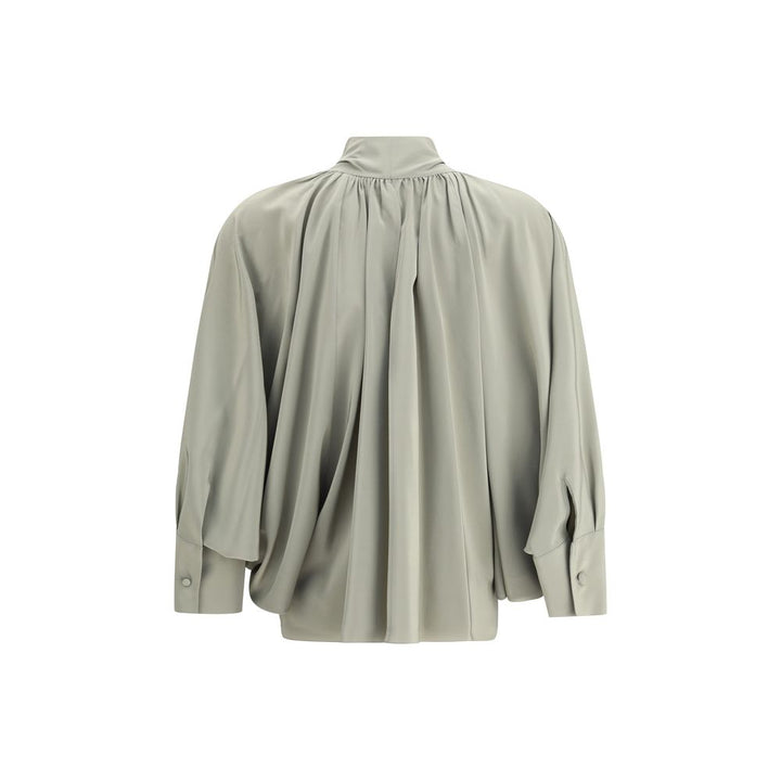 Max Mara Bicolor Silk Blouse