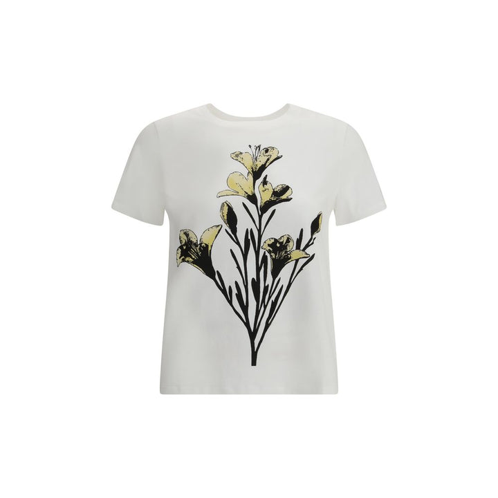 Max Mara White Cotton T-Shirt
