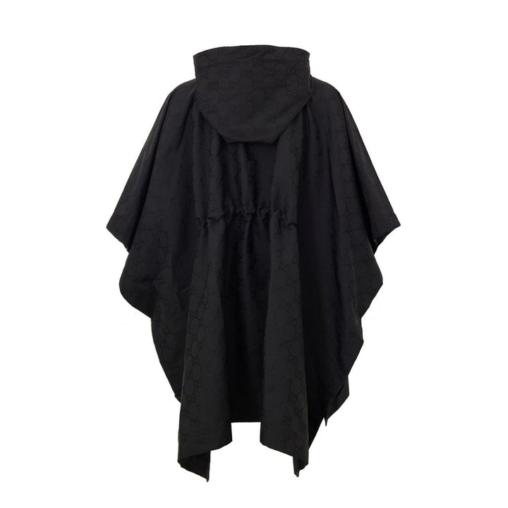Gucci Black Polyester Trench Coat