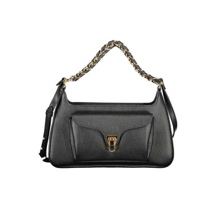 Coccinelle Black Leather Women Handbag
