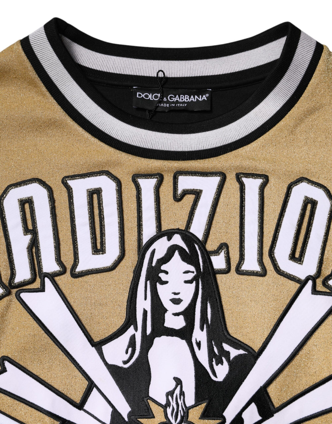 Dolce & Gabbana Multicolor Tradizione E Devotion Sweatshirt Sweater