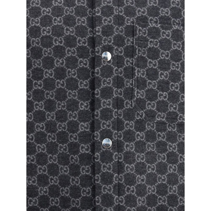 Gucci Gray Wool Coat