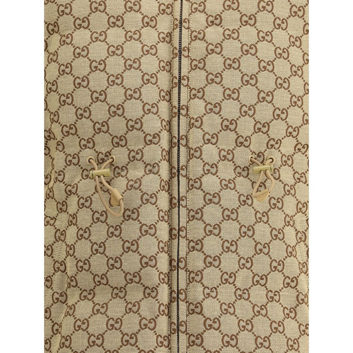 Gucci Beige Cotton Bomber
