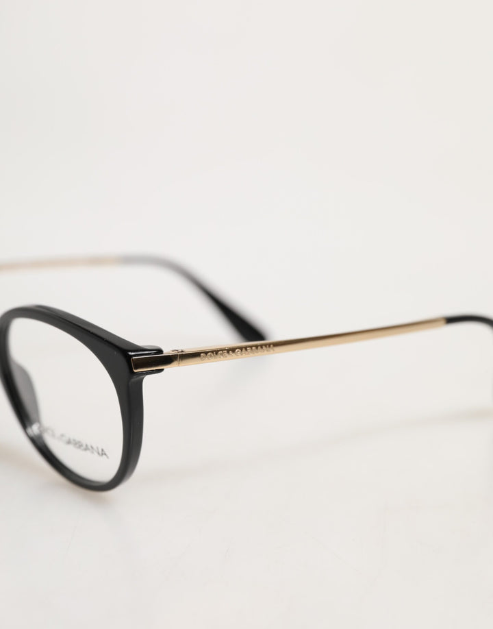 Dolce & Gabbana Black Acetate Cat Eye Frame Eyeglass Reading Glass