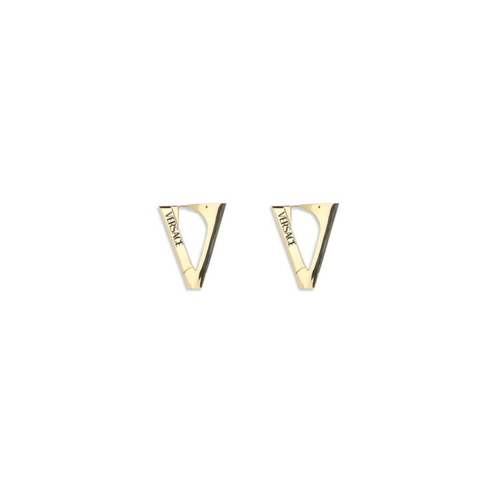 Versace Gold Metal Earrings