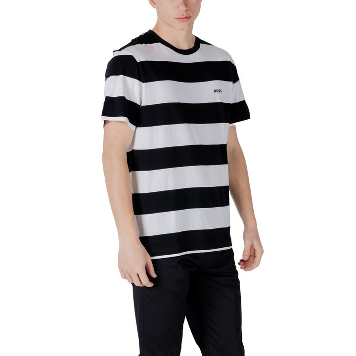 Hugo Boss Black Cotton T-Shirt