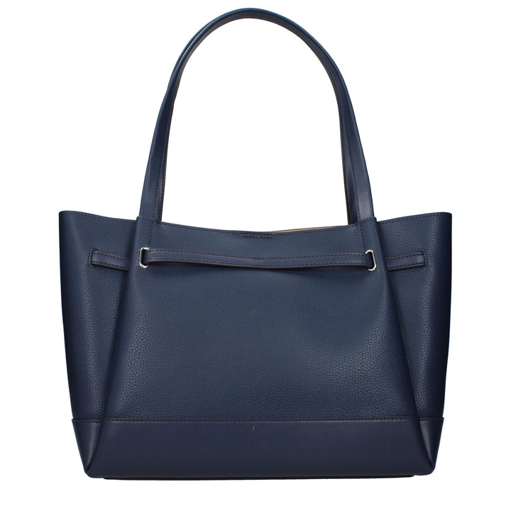 Michael Kors Blue Leather Shoulder Bag
