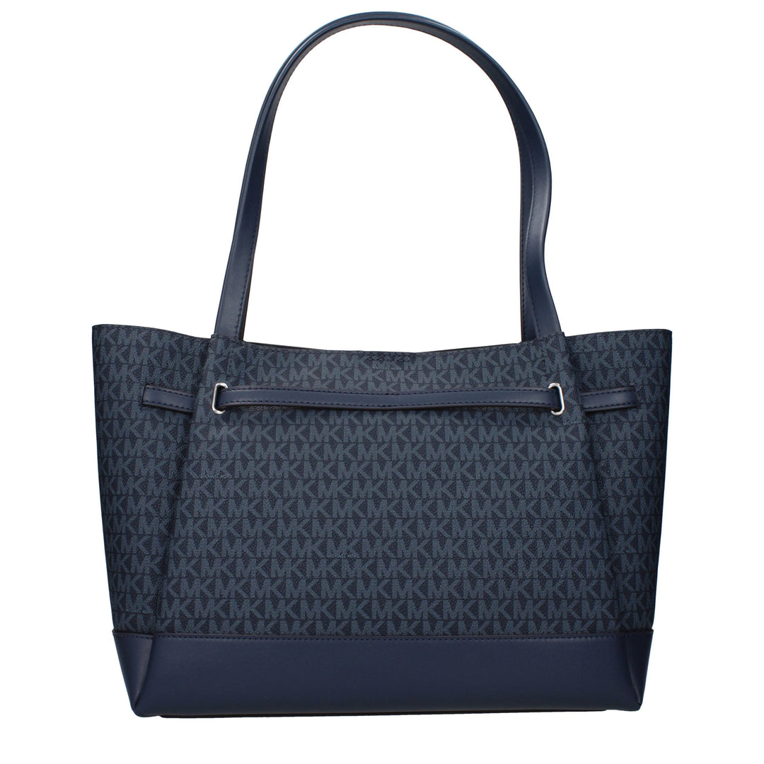 Michael Kors Blue Fabric Shoulder Bag