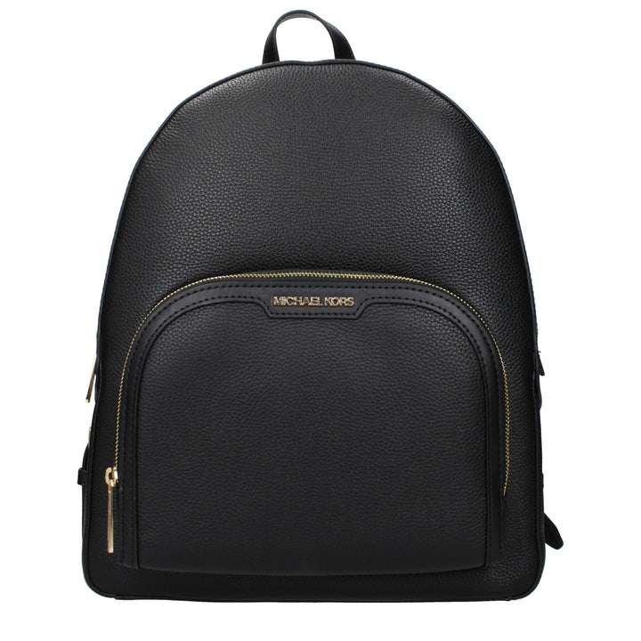 Michael Kors Black Leather Backpack