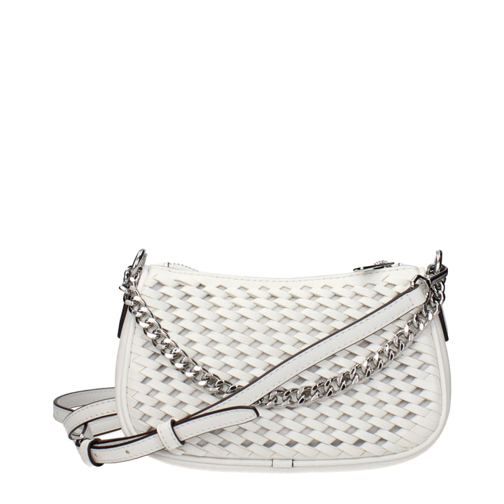 Michael Kors White Leather Handbag