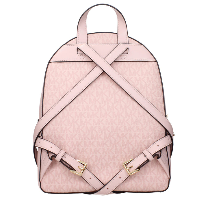 Michael Kors Pink Fabric Backpack