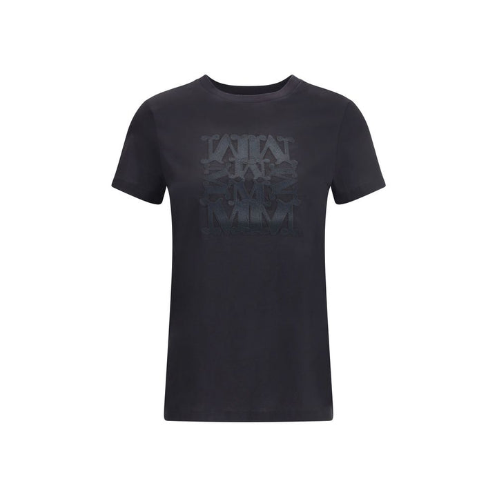 Max Mara Black Cotton T-Shirt