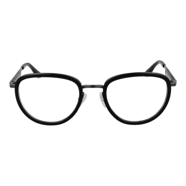 Trussardi Black Metal & Plastic Glasses (Frames)