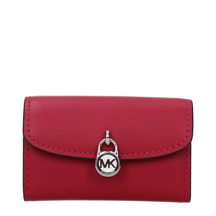 Michael Kors Red Leather Wallet