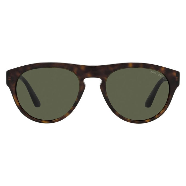Giorgio Armani Brown Acetate Sunglasses