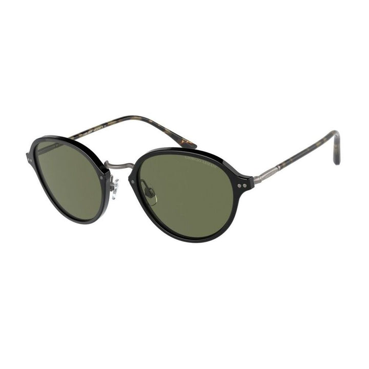 Giorgio Armani Black Acetate Sunglasses