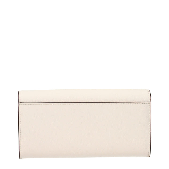 Michael Kors Beige Leather Wallet