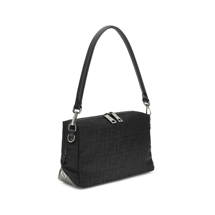 Fendi Black Nylon Shoulder Bag