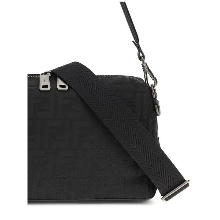 Fendi Black Nylon Shoulder Bag