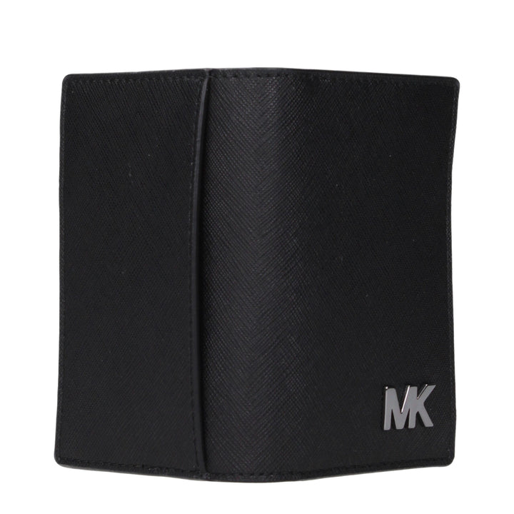Michael Kors Black Fabric Cardholder